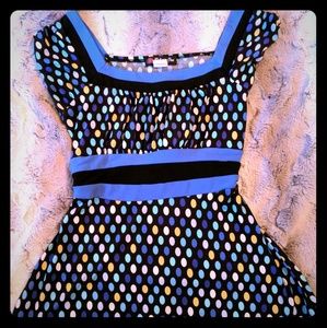 VOLUME ONE JUNIORS BLOUSE POLKA DOTS